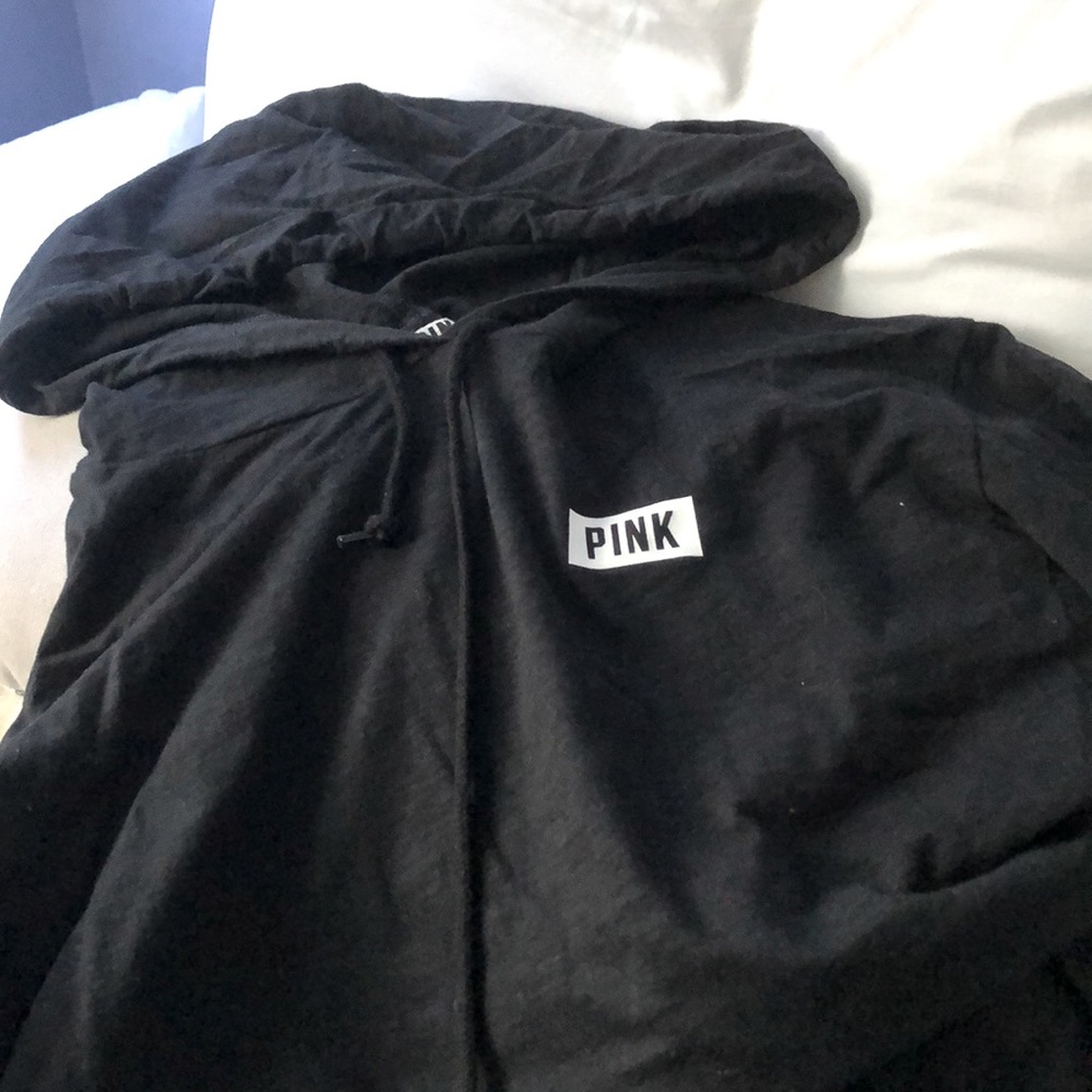 Victoria’s Secret PINK Black Thin Sweatshirt
